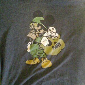 Mens Large Apocalypse? Mickey T Shirt-Good Condition